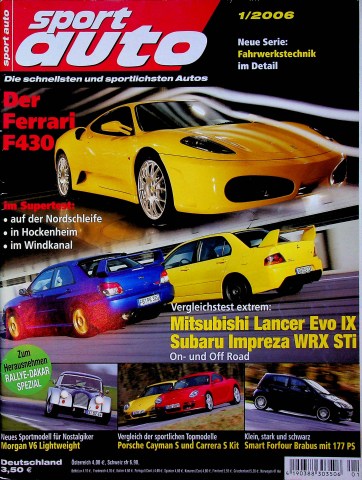 Deckblatt Sport Auto (01/2006)